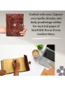 Madosh, Genuine Leather Bound Journal Office Notepad Diary Hocus Pocus Grimoire Book Handcrafted Plain Notebook